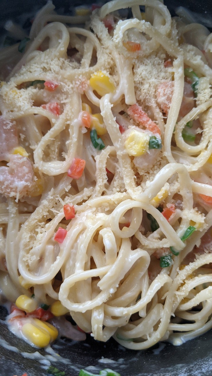 comidita rica, pasta y vegetales
