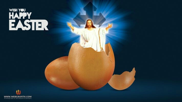 tuhan yesus dalam ada telor mya