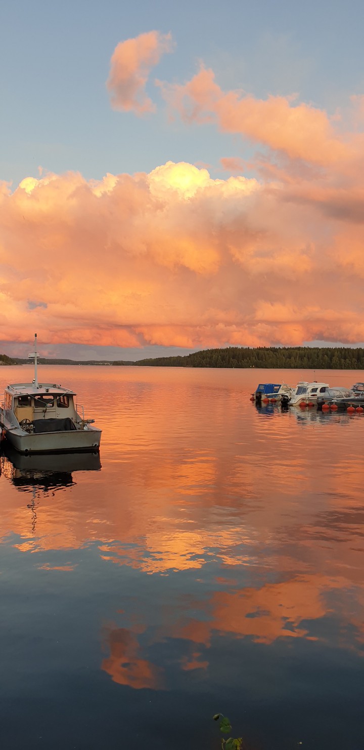 orange sunset