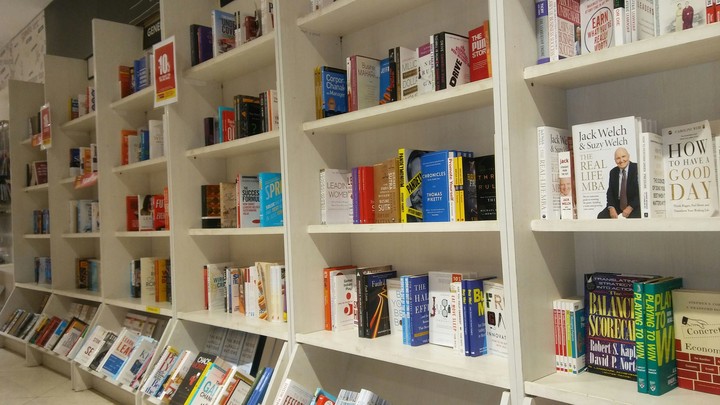Library books