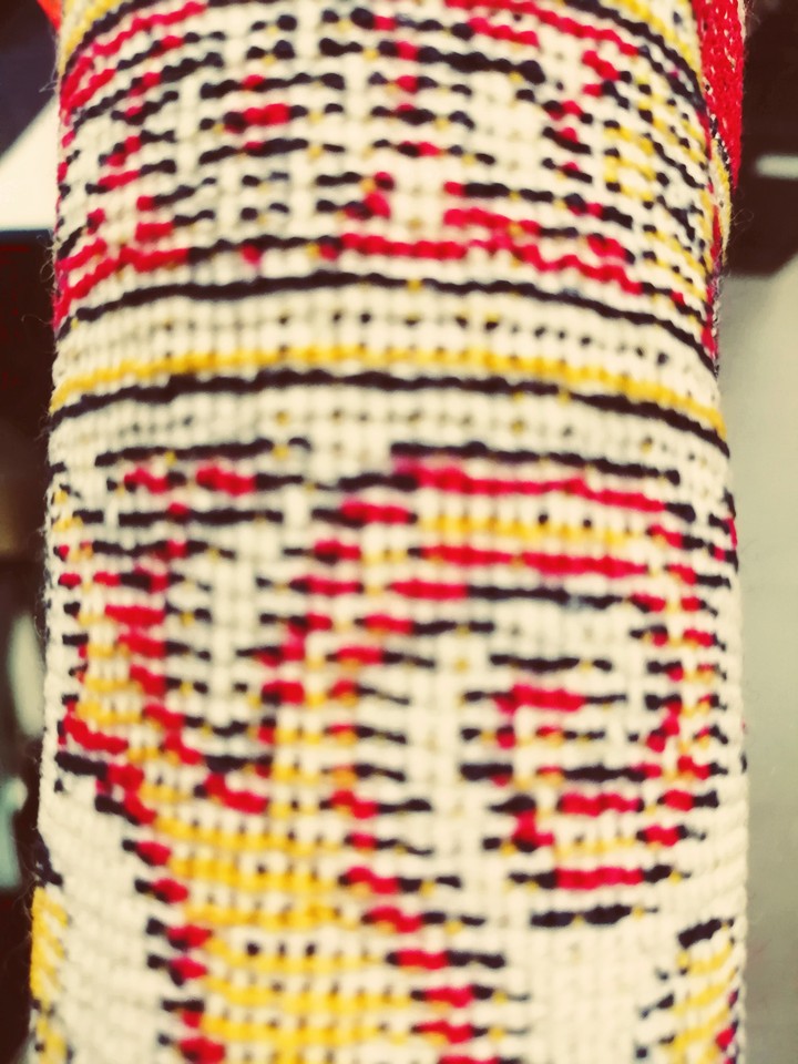 Woolen wallpaper