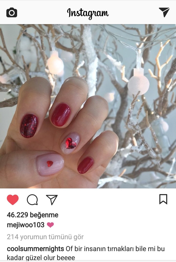 bts hoseok sister beatiful nails