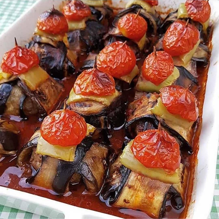 ♨️Still ☆ life☆ Iranian ☆ Eggplant stuffed belly ♡