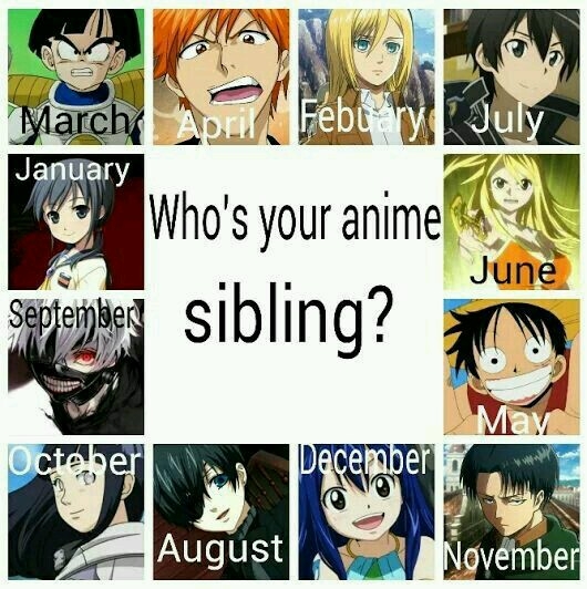 Who is your sibling?
