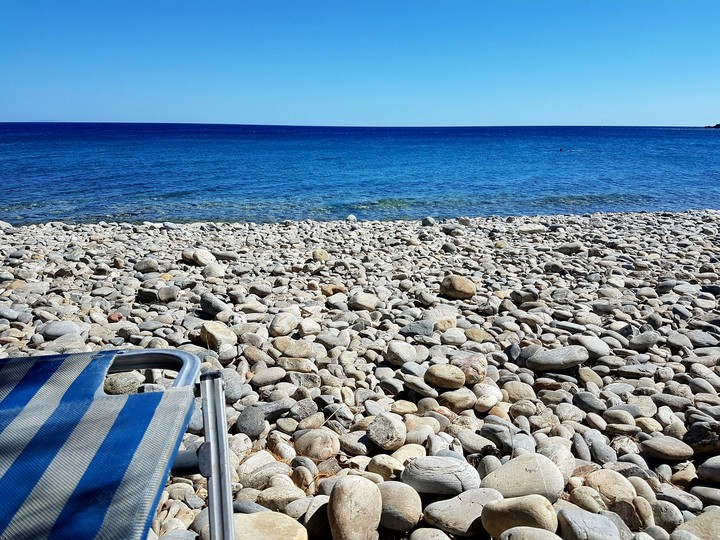 Stony beach