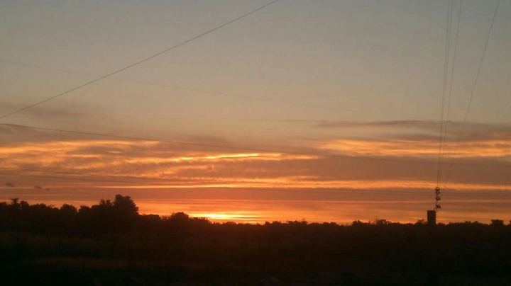 Atardecer en Chaco