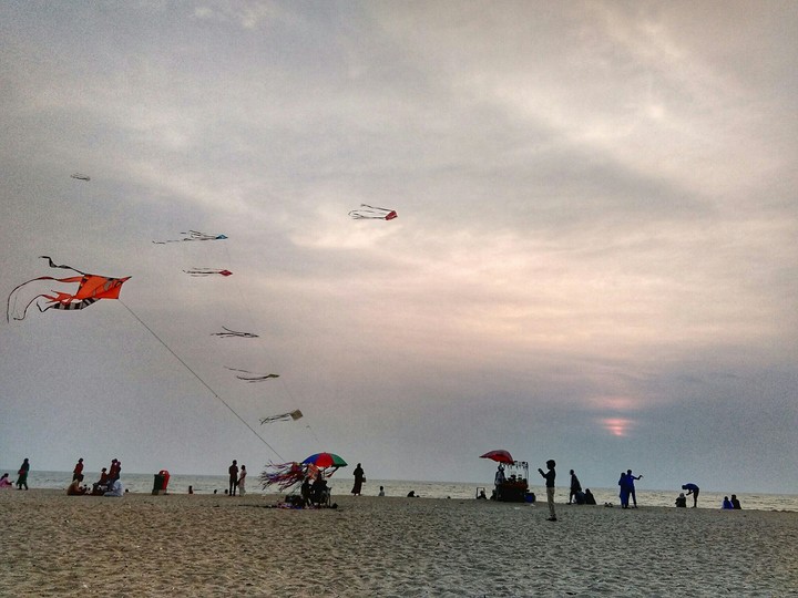 Calicut beach