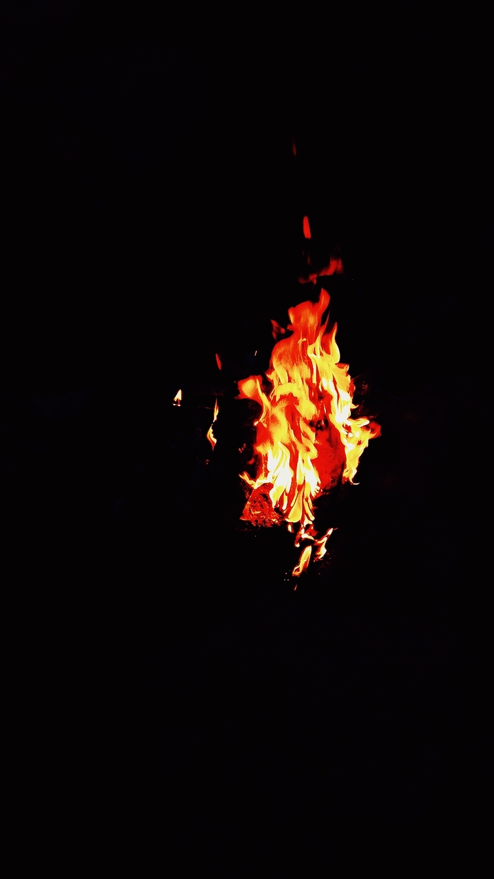 Just flames! 