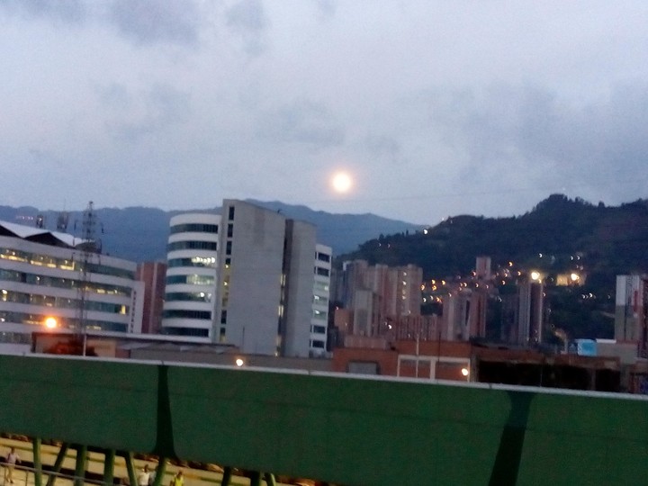 hermoso atardecer