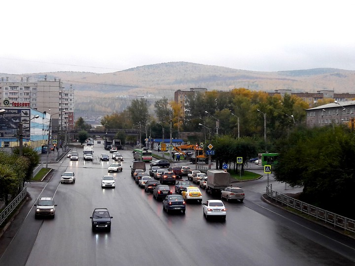 Осенний Красноярск
