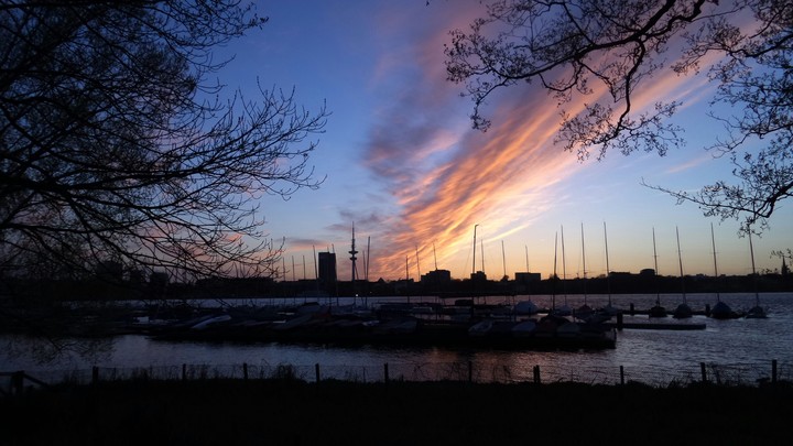Hamburg Abendstimmung
