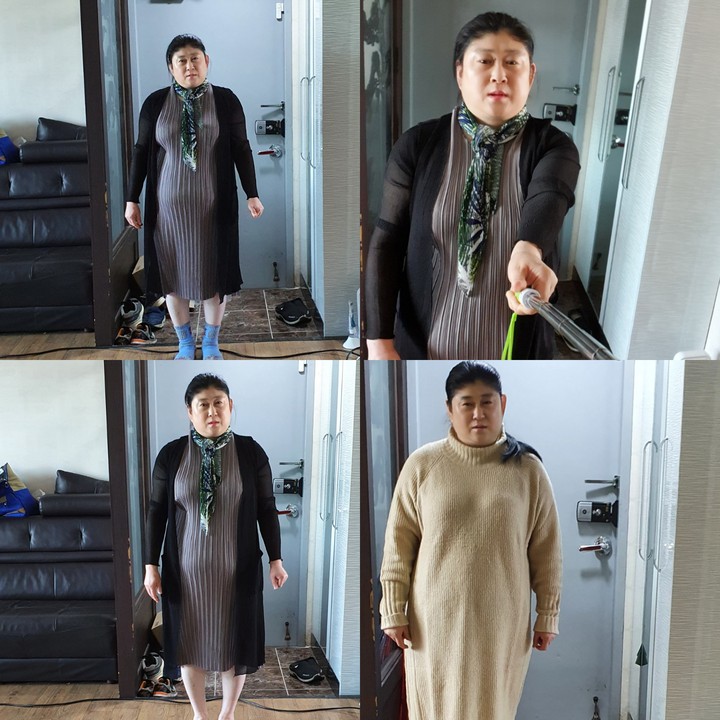 새옷를입혔고,사진을찍열것은올린봤거