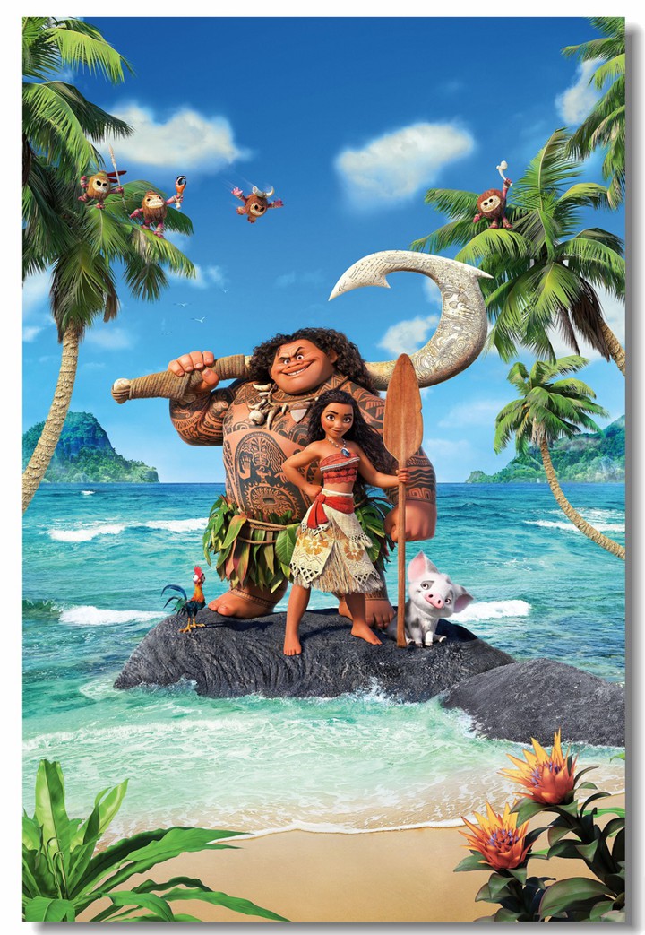 MOANA,MAUI, PUA and HEIHEI