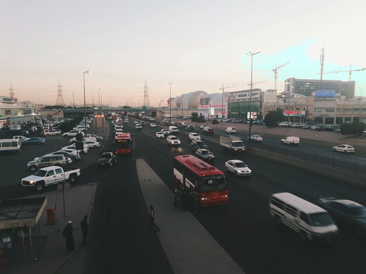 Road to Kuwait City.