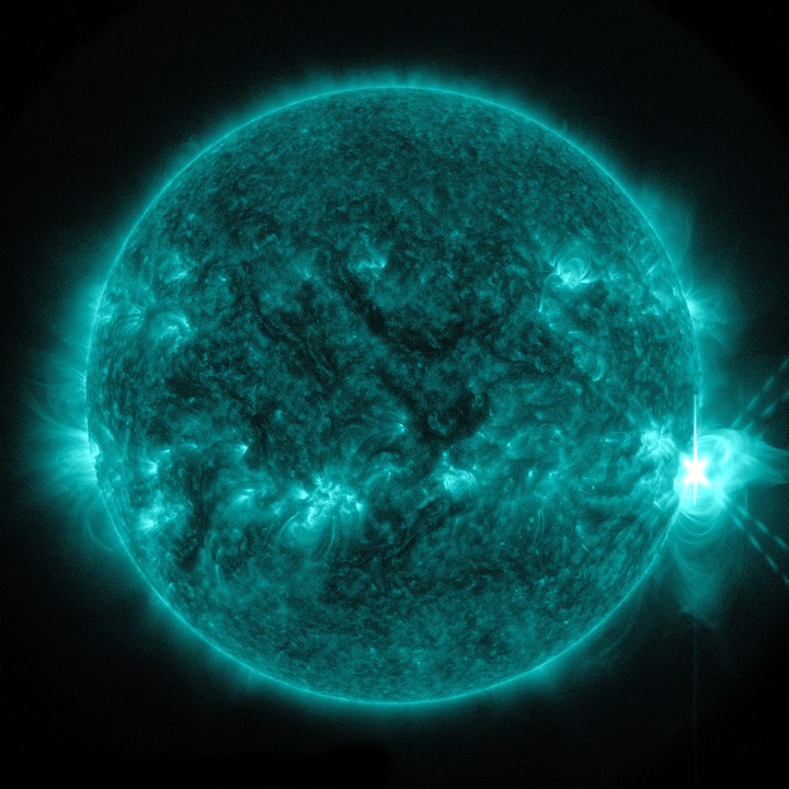 X-class Flare Erupts From Sun