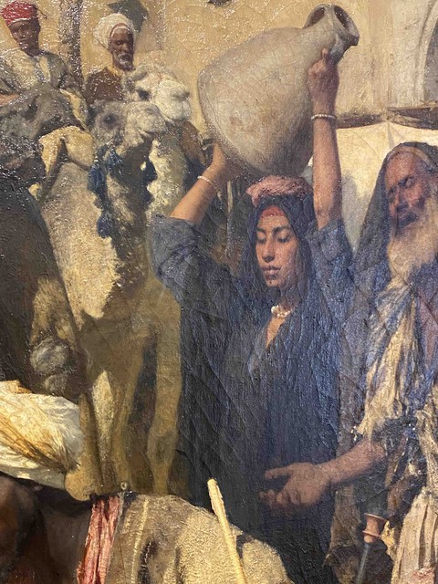 Scene in Market in Cairo