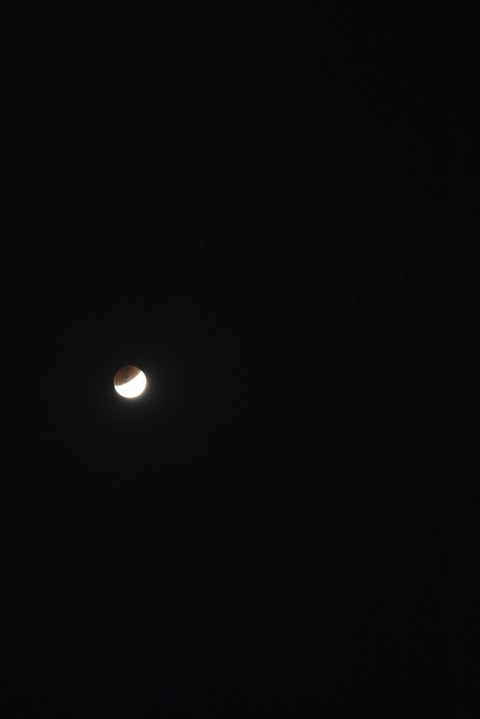 Lunar eclipse. .My Photography. .