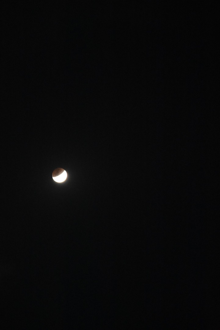 Lunar eclipse. .My Photography. .
