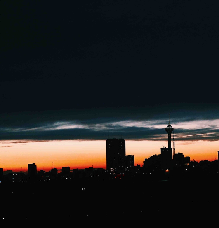 Tehran at the sunset ?