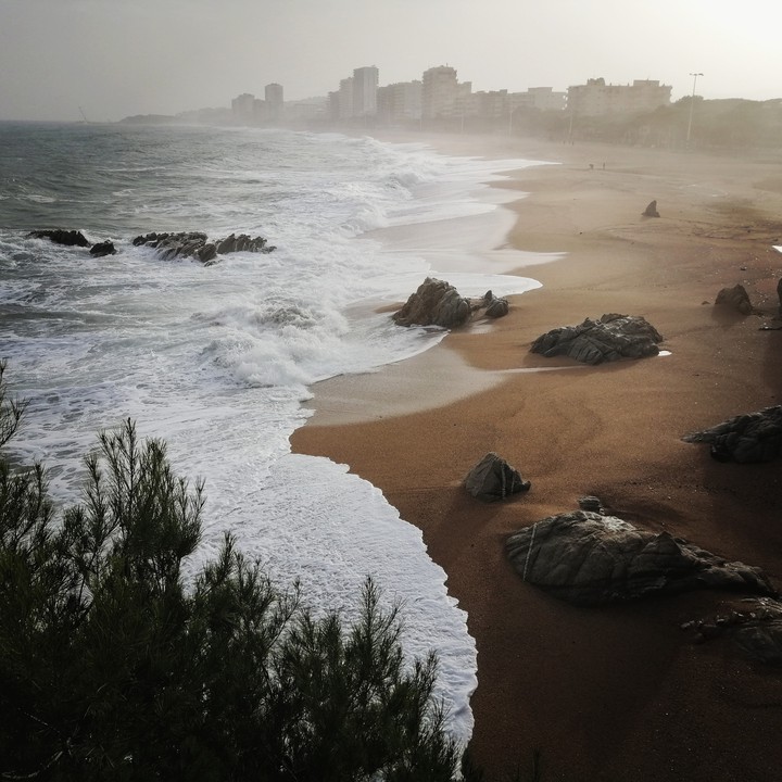 Costa Brava storm