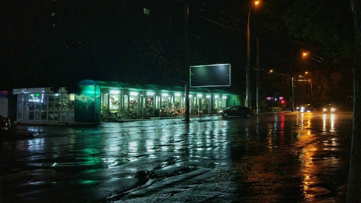 Streets after the rain