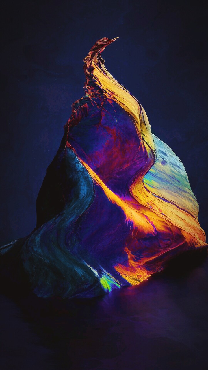 Colorful rock