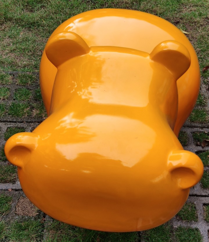 yellow hippo