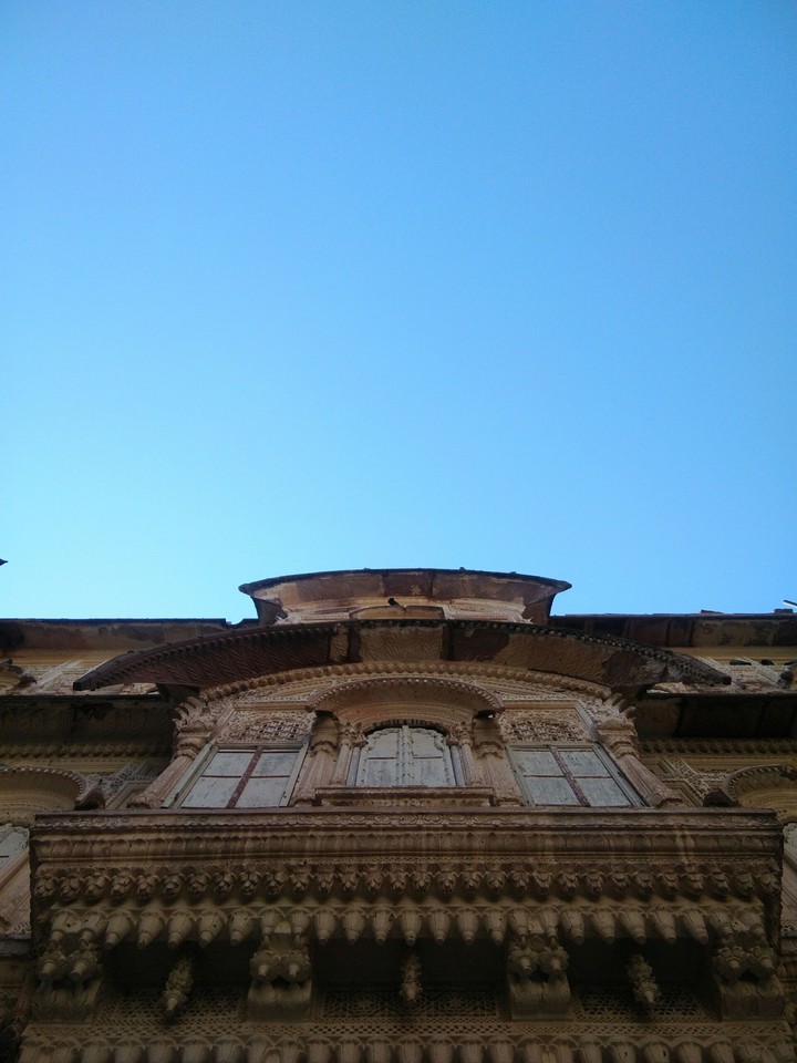To the sky...