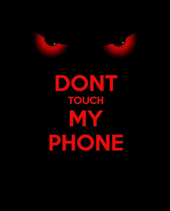 Don't touch