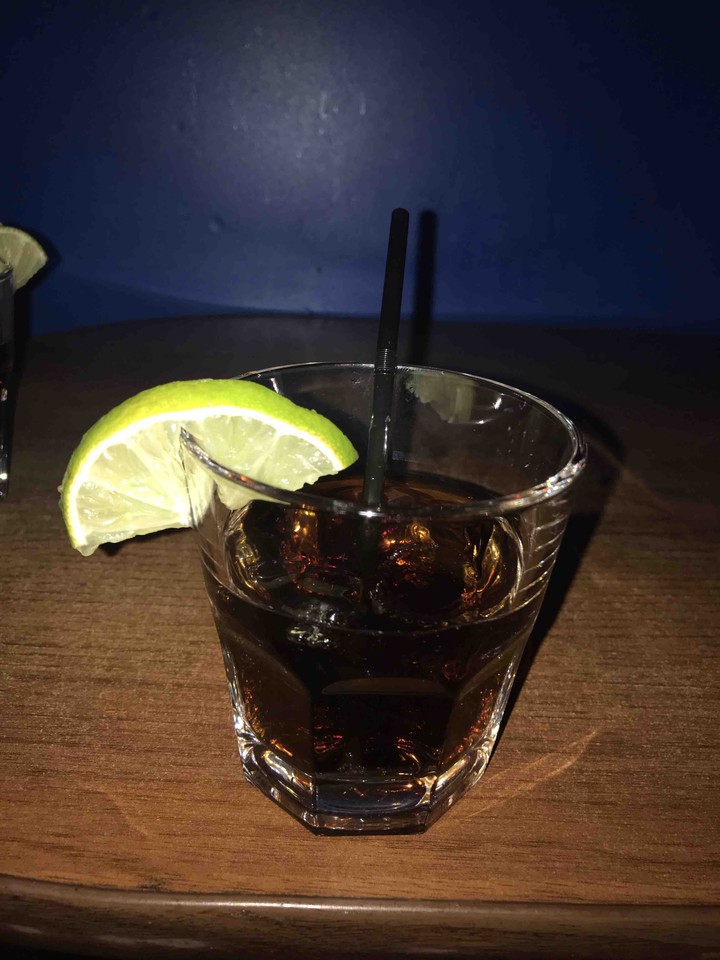 whiskey and cola