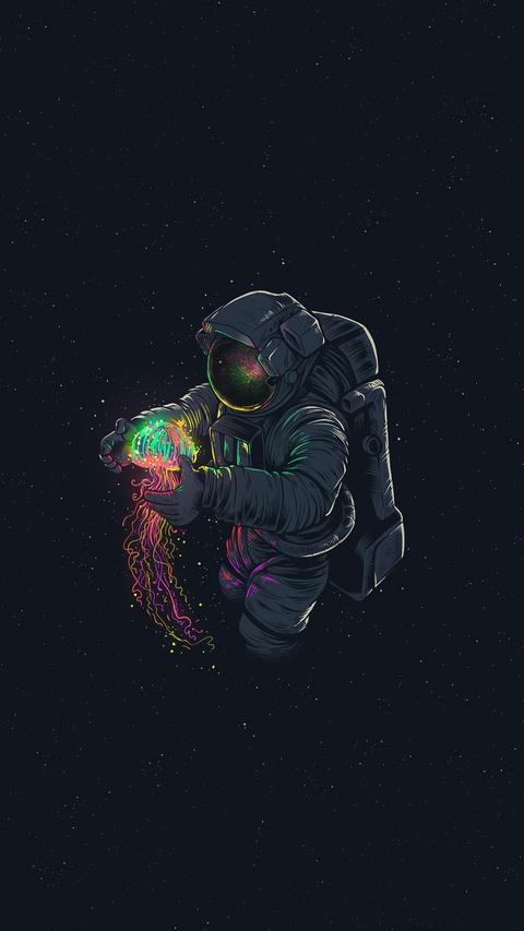 black wallpaper