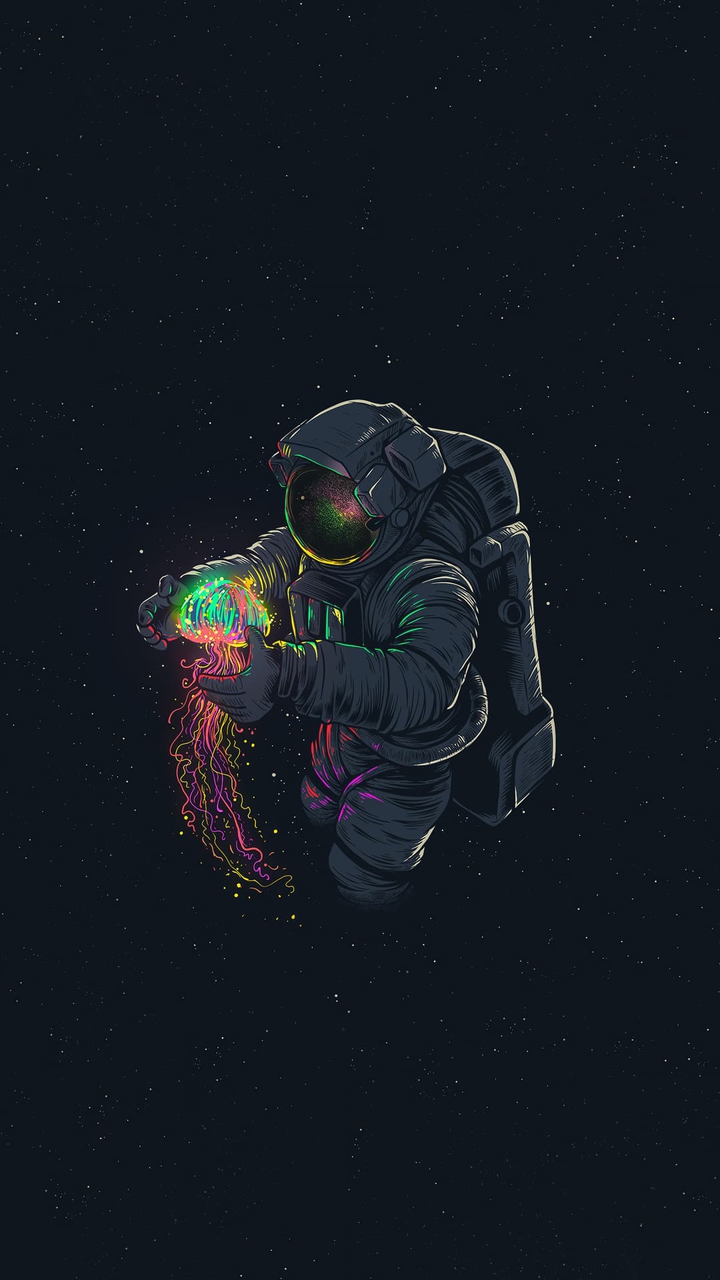 black wallpaper