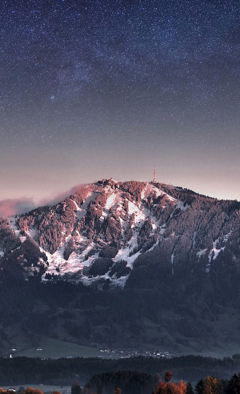 夜景, mountain桌布