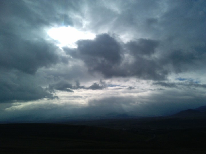 clouds in "csíki medence"