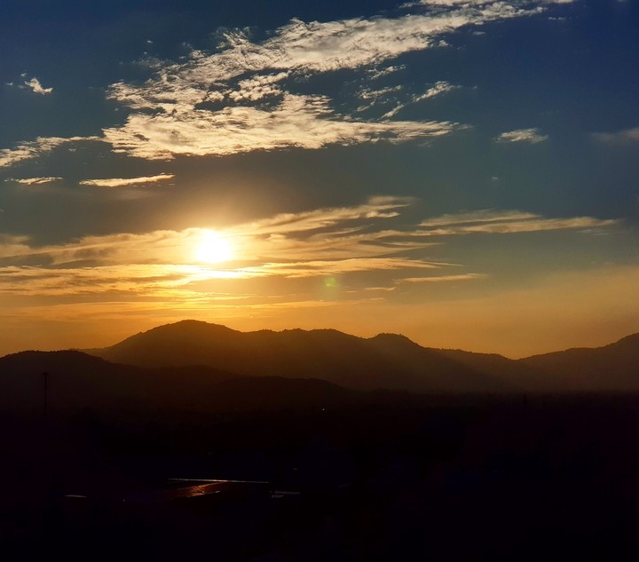 sun set