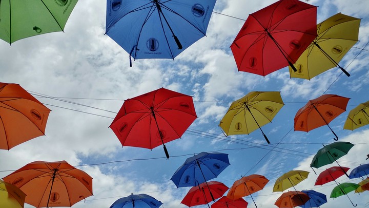 Umbrella On The Street