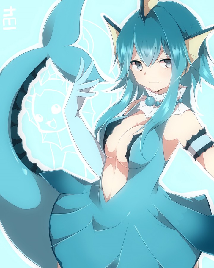vaporeon humana
