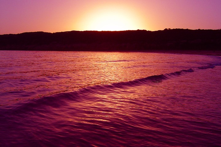 Sonnenuntergang am Meer
