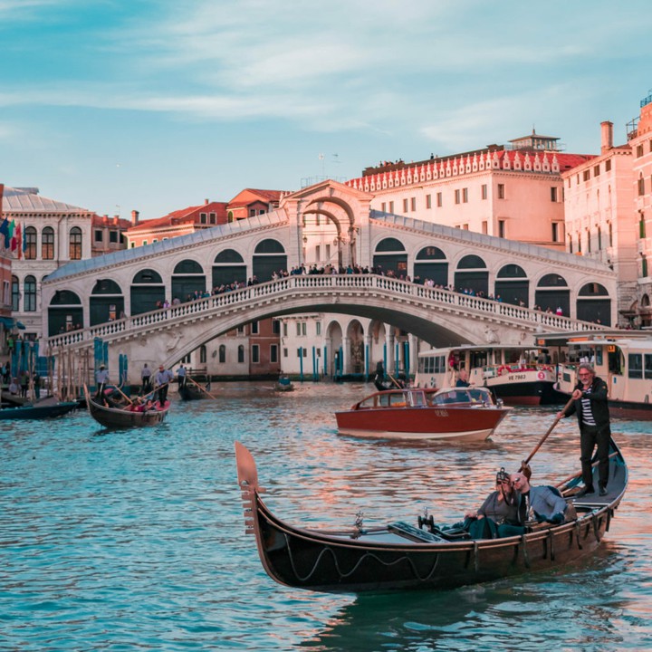 iconic shot of lovely Venice