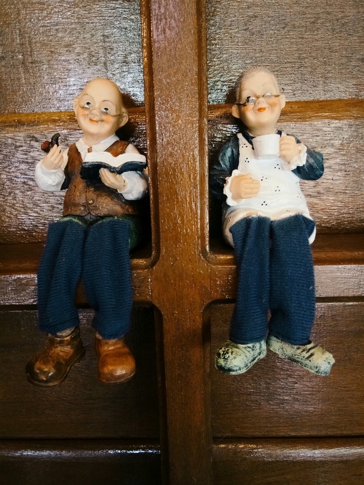 old coffee couple