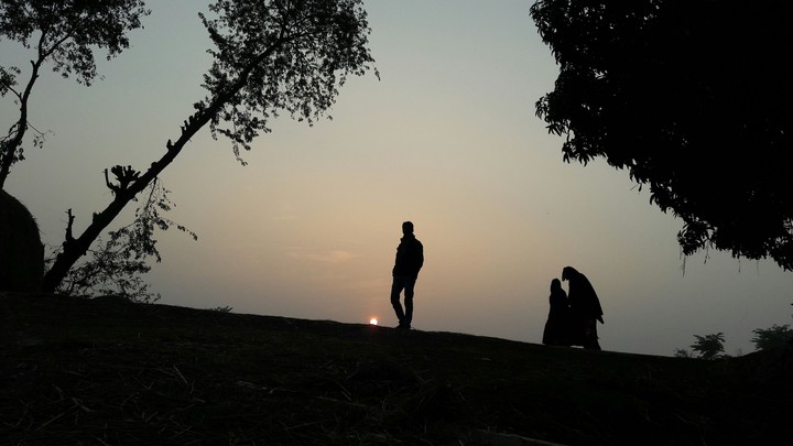 sun set