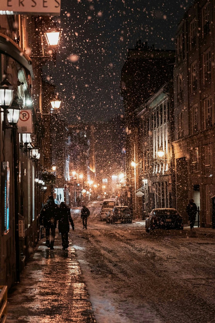 Night Snowfall