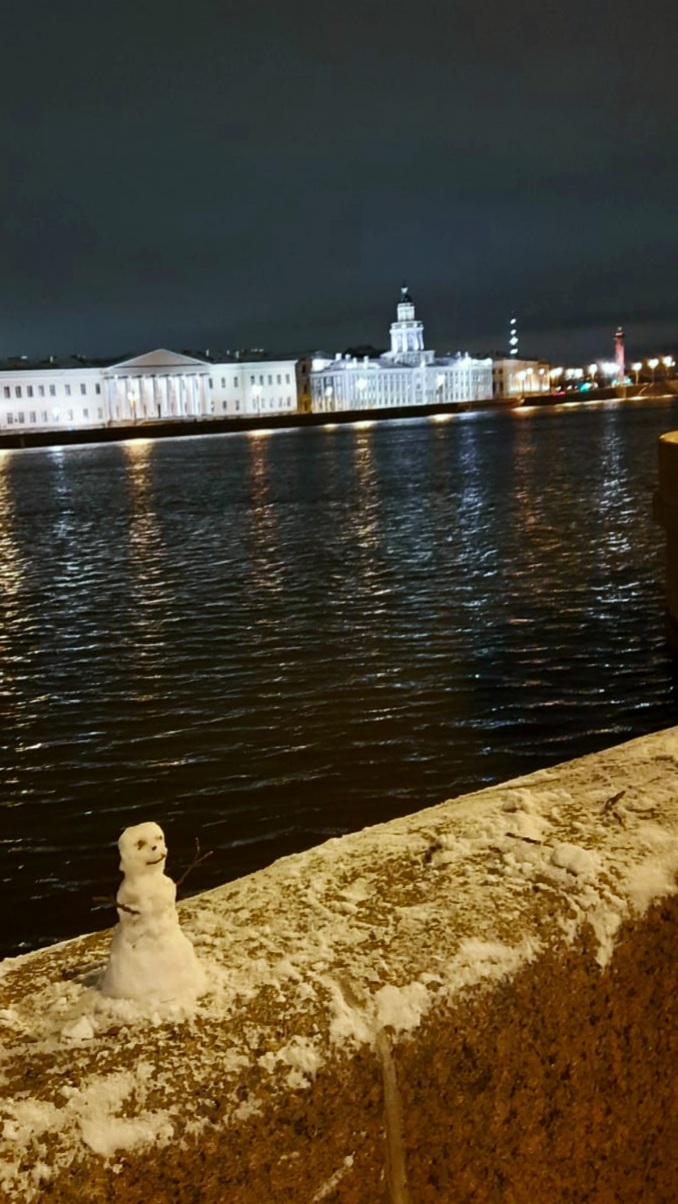 КМА. Питерский снеговик