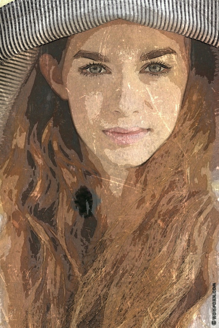 girl in hat