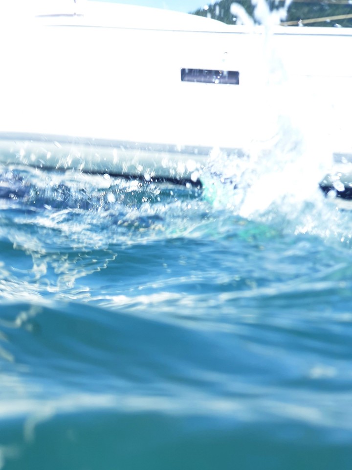 which I pictured while swimming in summer