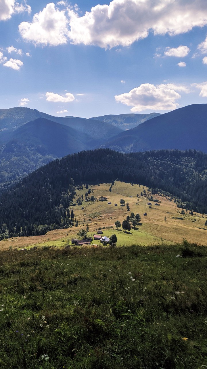 mountains village