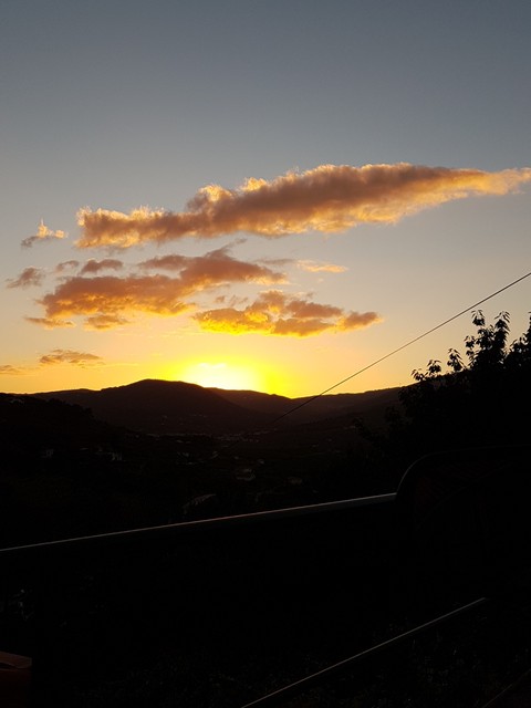#yellow #sun #sky #clouds