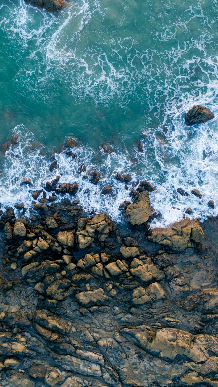 beautiful high angle view