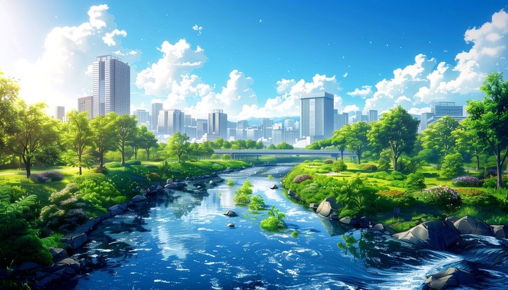 Daytime, City, Cloud