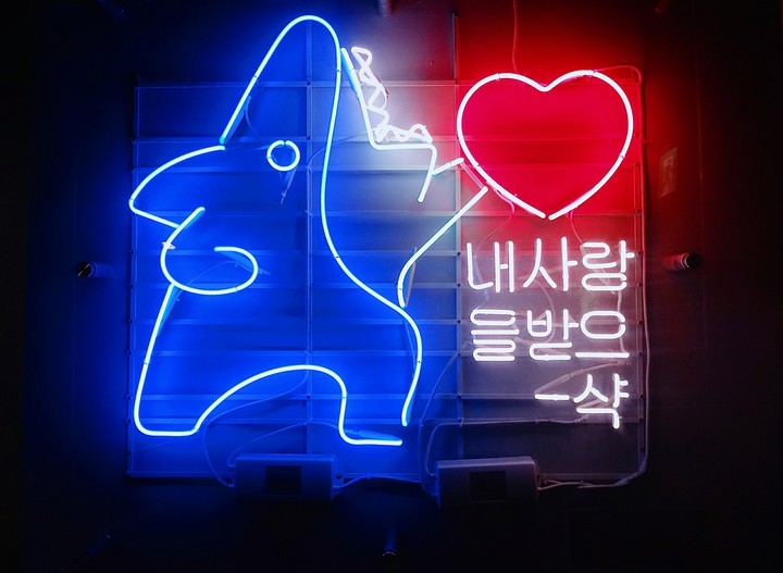 코엑스 아쿠아리움 네온사인